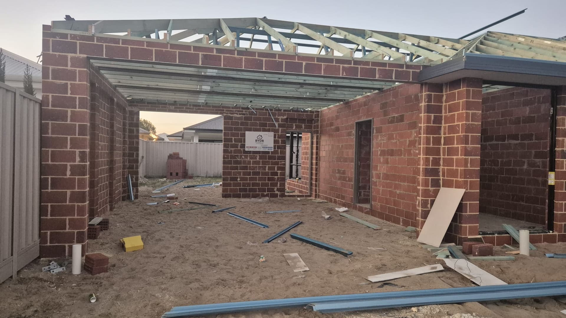 Upper Level Masonry
